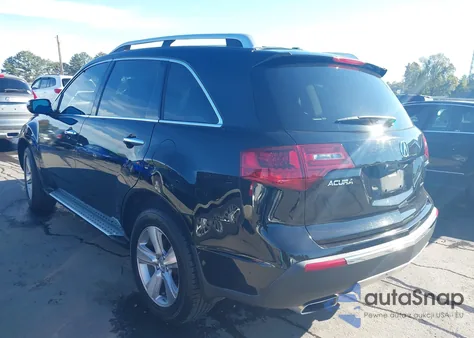 2012 Acura Mdx Technology Package из США, поврежденный, VIN 2HNYD2H37CH544586
